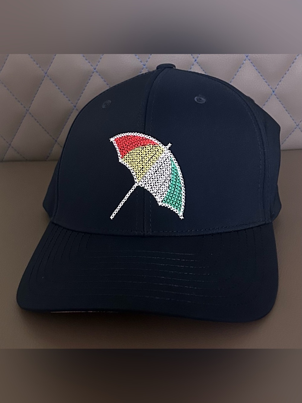 Puma X API Crafted Cap Deep Navy Deep Marine Arnold Palmer Umbrella Logo